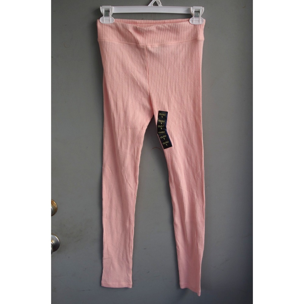 NWT Art Class Girls Ballet Pink Ribbed Leggings‎ L 10/12